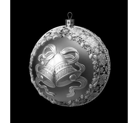 Фото 6 Серебряные новогодние шары, г.Тольятти 2020